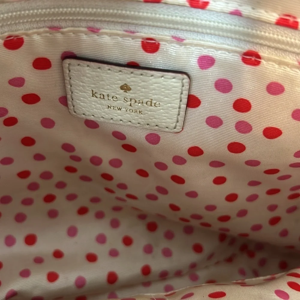 Kate Spade crème/off white mini satchel, Crossbody bag